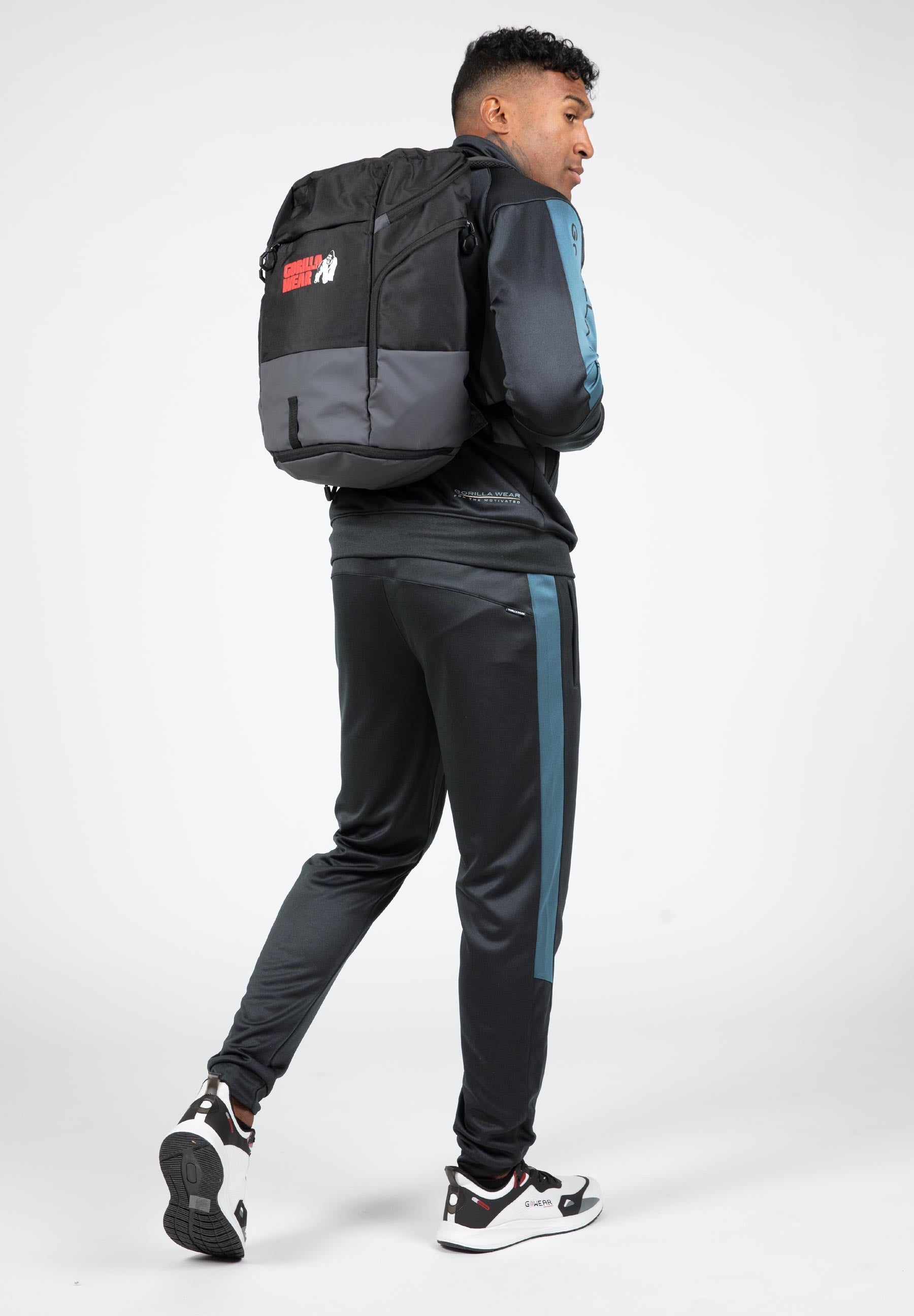 Gorilla Wear Devon Trainingsbroek - Grijs/Blauw