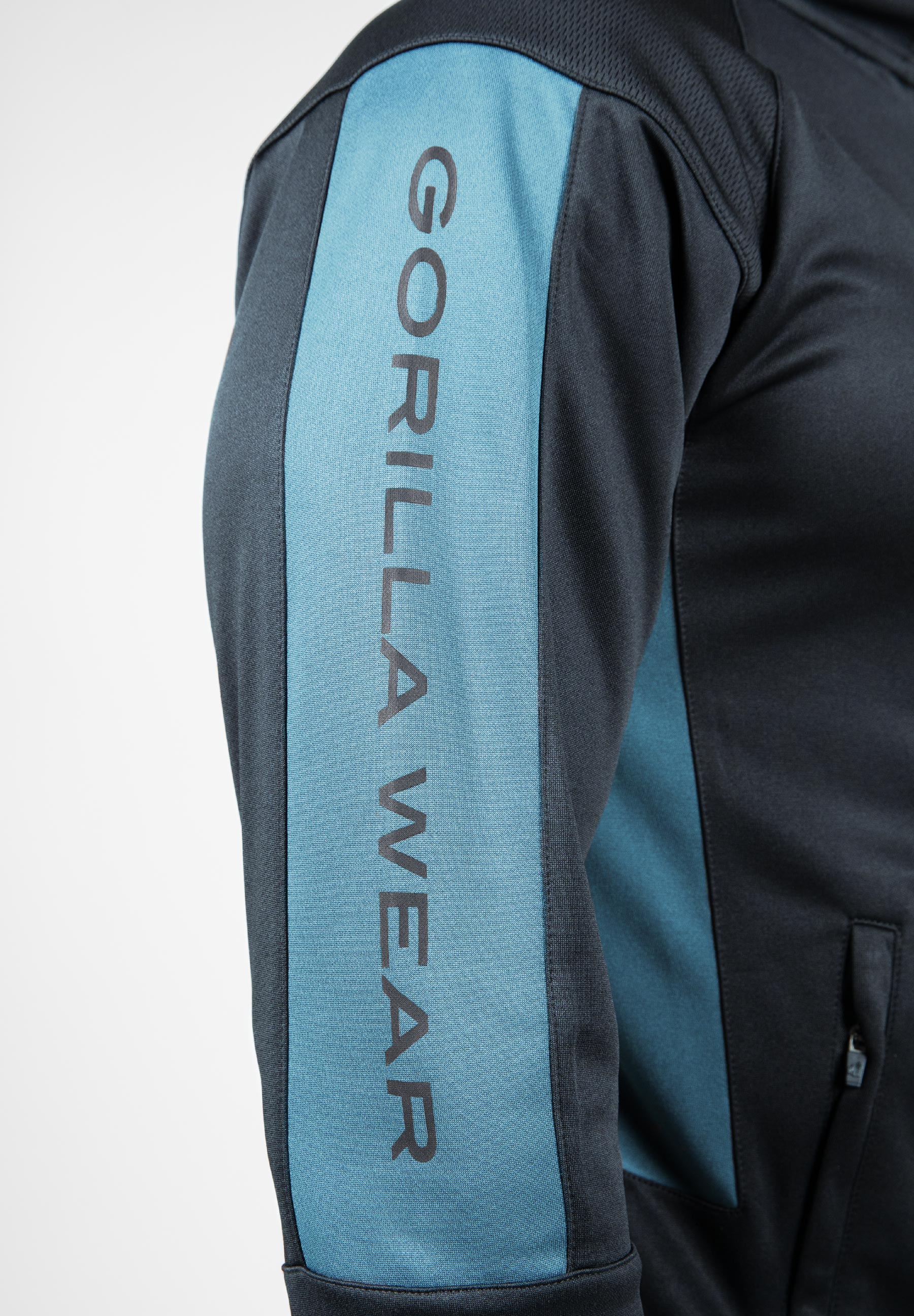 Gorilla Wear Devon Trainingsjas - Grijs/Blauw