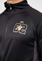 Gorilla Wear Devon Trainingsjas - Zwart/Grijs