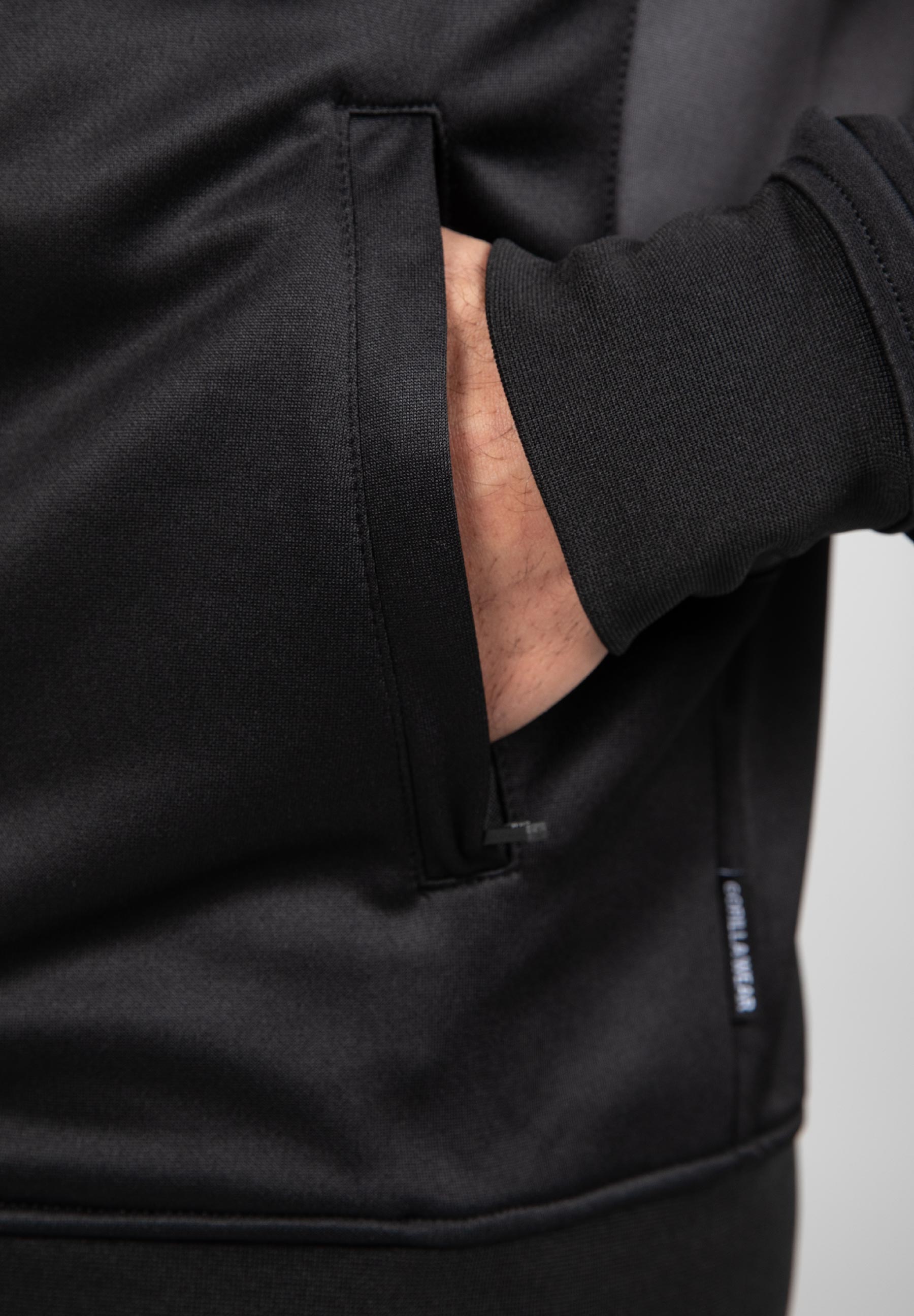 Gorilla Wear Devon Trainingsjas - Zwart/Grijs