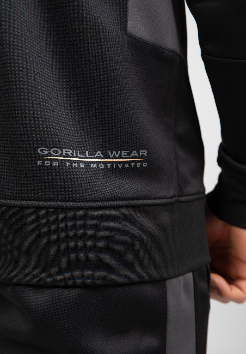 Gorilla Wear Devon Trainingsjas - Zwart/Grijs