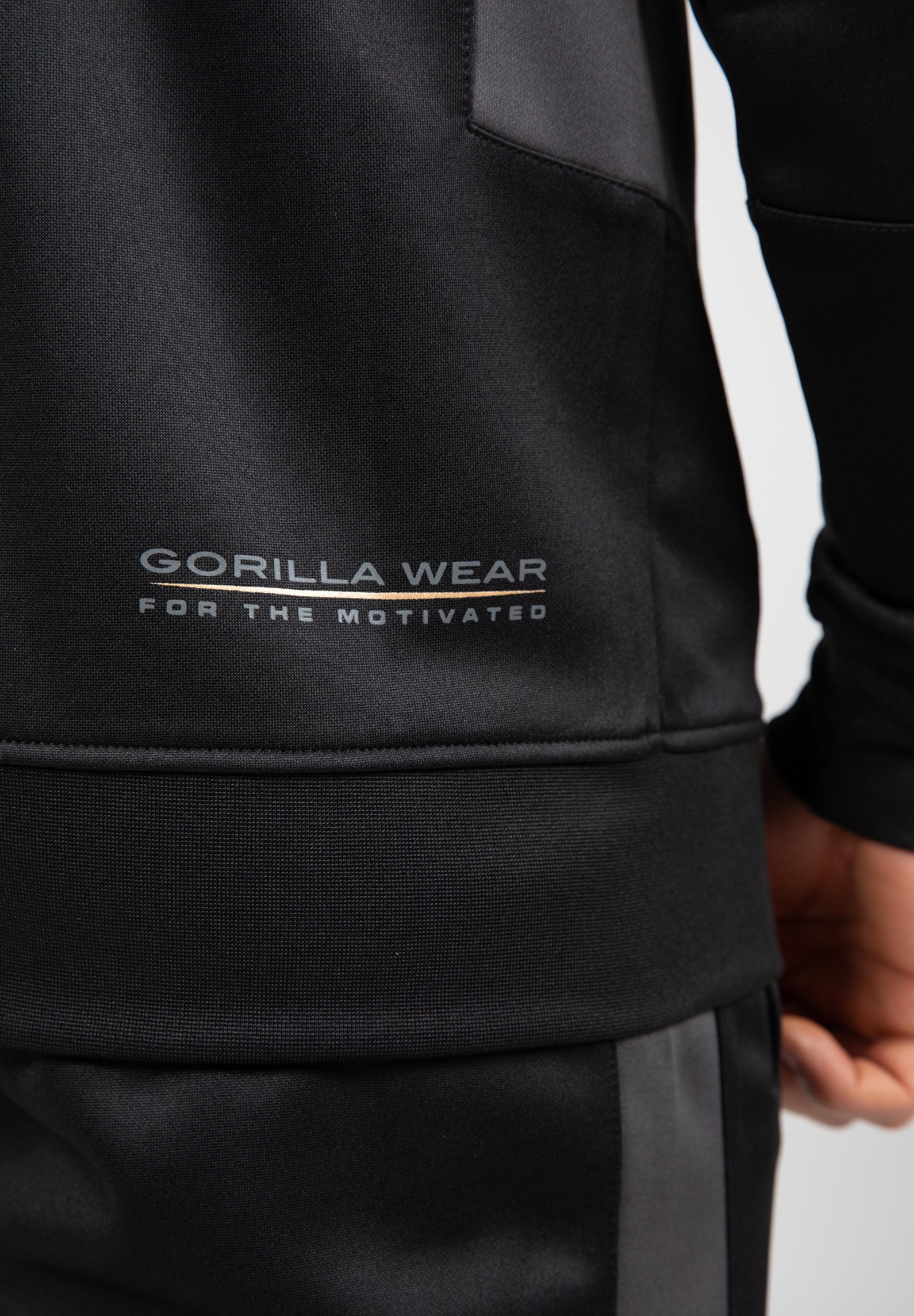 Gorilla Wear Devon Trainingsjas - Zwart/Grijs