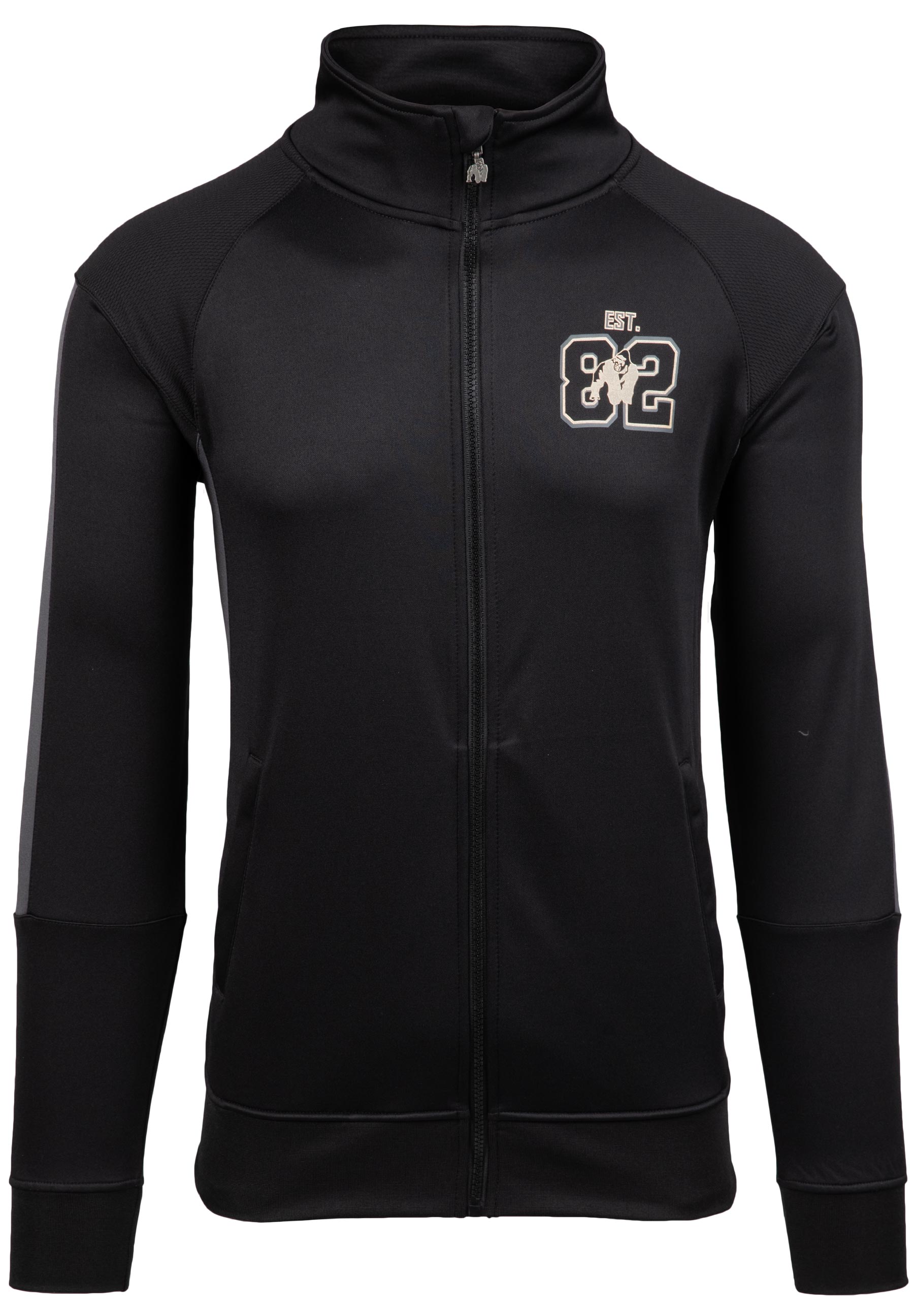 Gorilla Wear Devon Trainingsjas - Zwart/Grijs