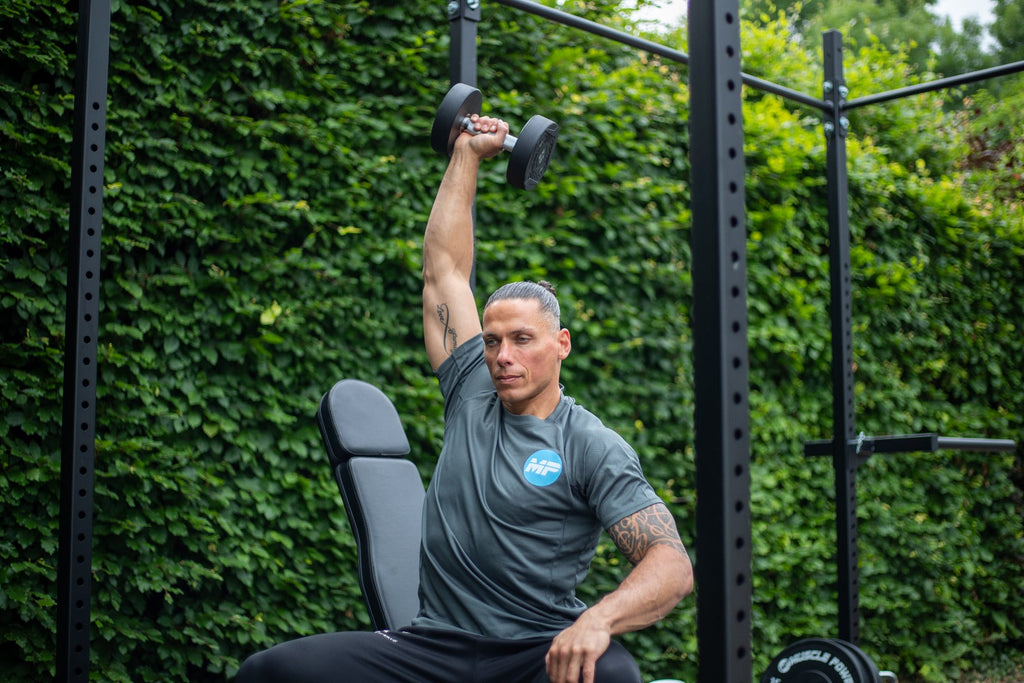Muscle Power Ronde Dumbbell - Per Stuk