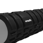 VirtuFit Grid Foam Roller - Massage roller - 62 cm - Zwart
