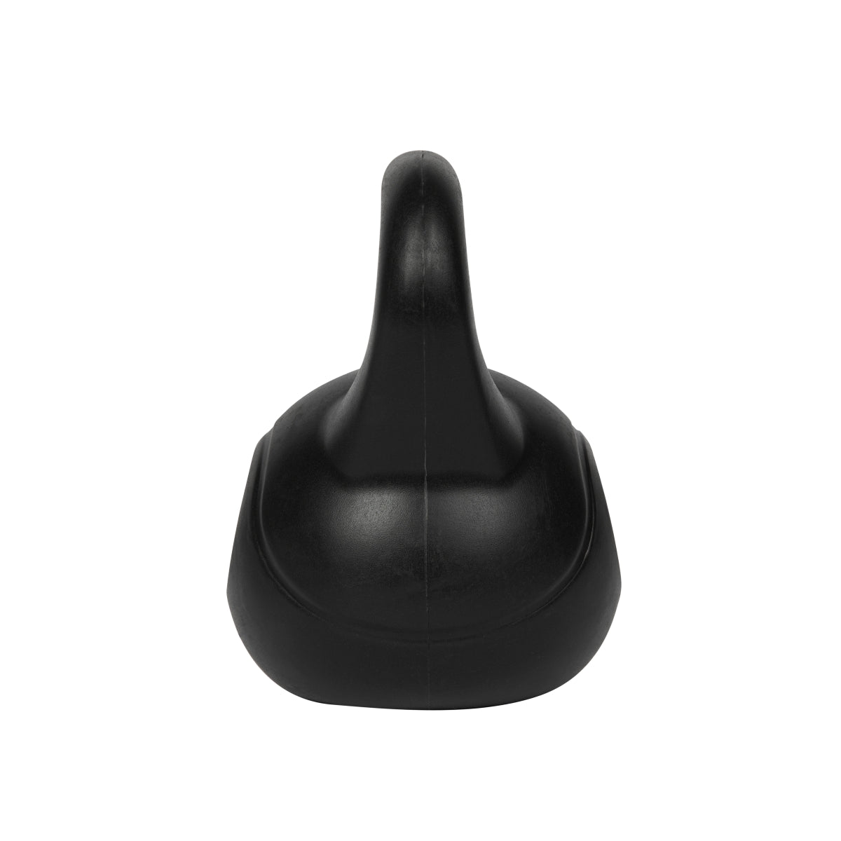 VirtuFit PVC Kettlebell - 4 kg - Zwart