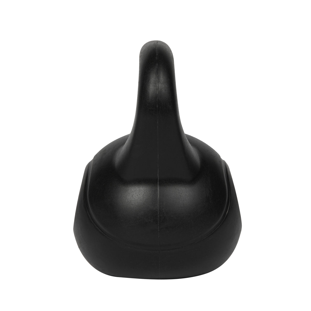 VirtuFit PVC Kettlebell - 8 kg - Zwart