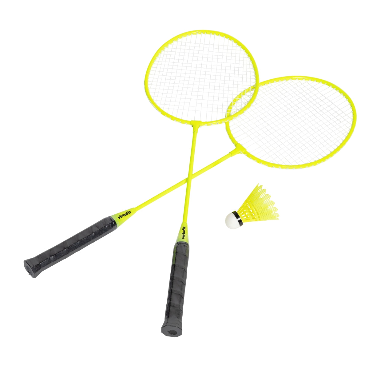 VirtuFit Badminton Set - 2 Rackets - 3 shuttles - Inclusief draagtas