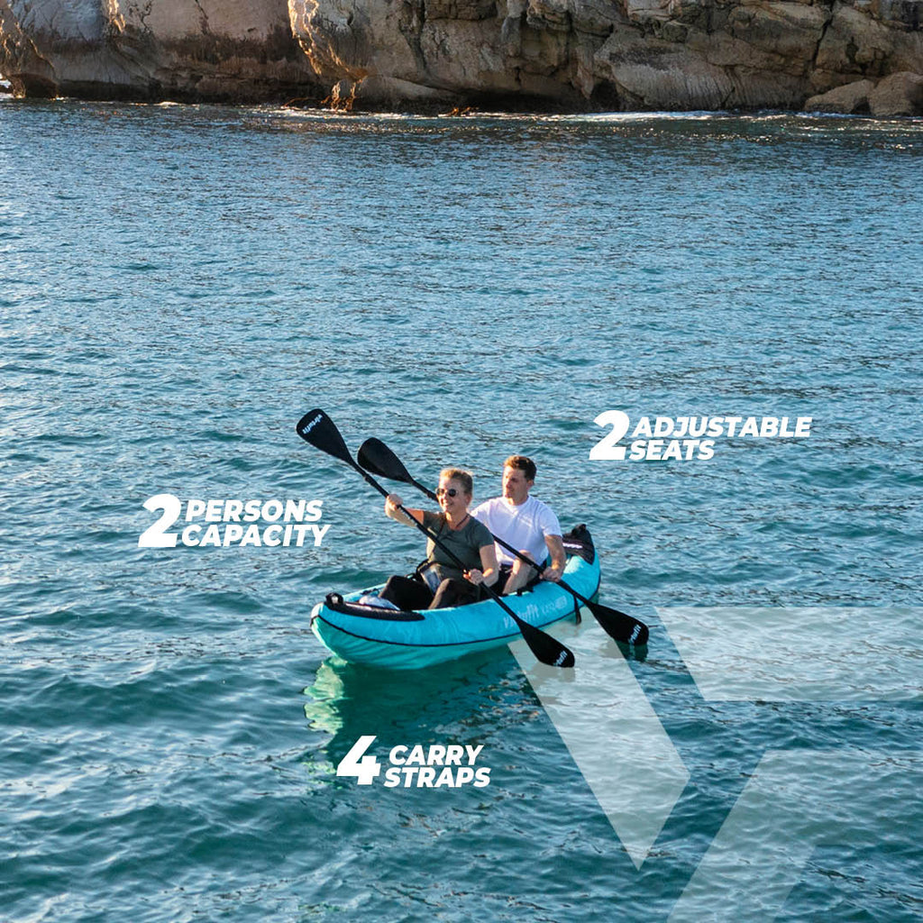 VirtuFit Kayak 335 set - Inclusief 2 peddels en pomp