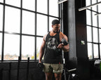 Gorilla Wear Casper Stringer - Zwart/Groen