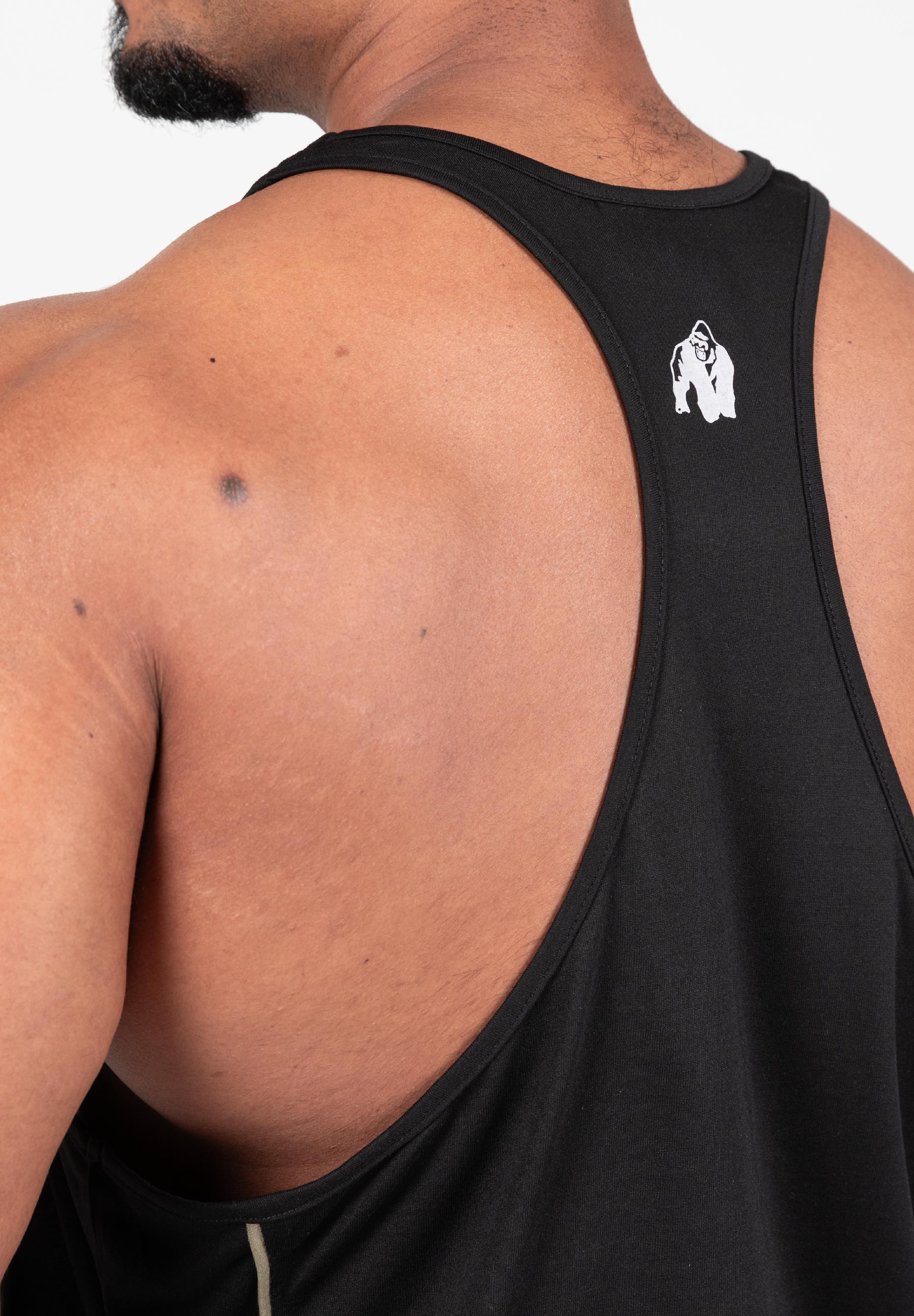 Gorilla Wear Casper Stringer - Zwart/Groen