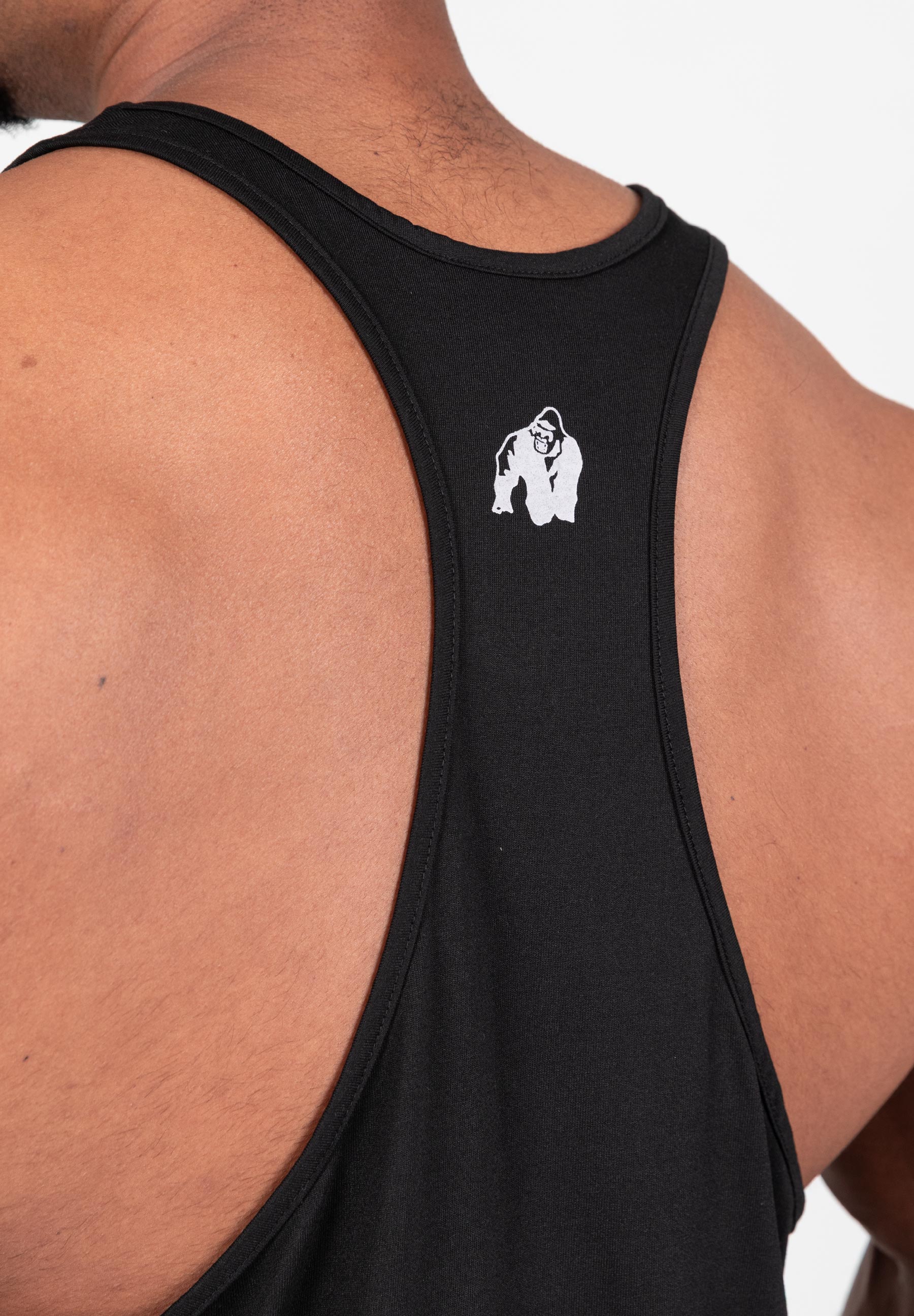 Gorilla Wear Casper Stringer - Zwart/Rood