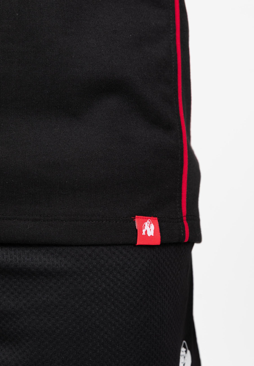 Gorilla Wear Casper Stringer - Zwart/Rood