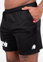 Gorilla Wear Miles Mesh Korte Broek - Zwart