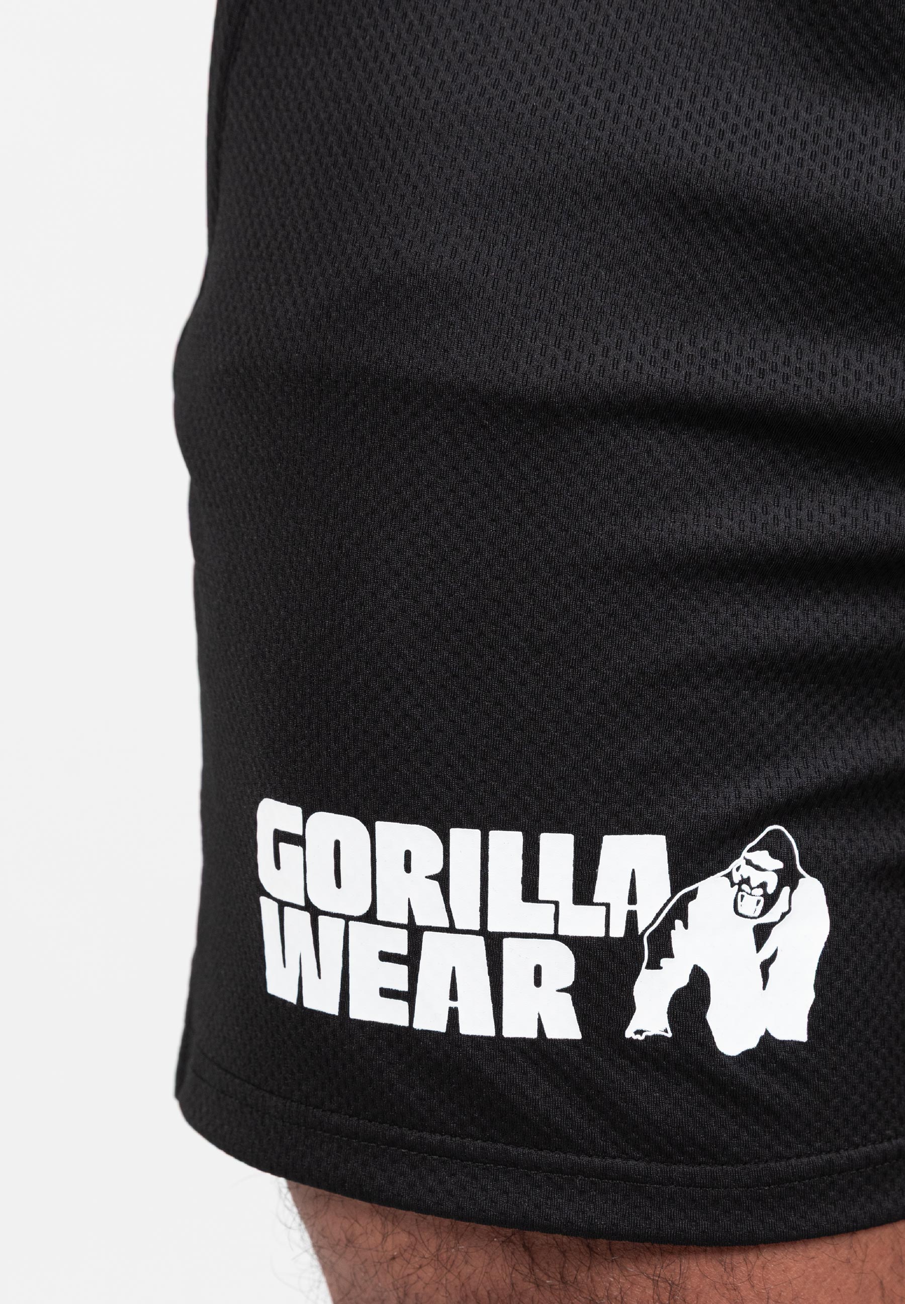 Gorilla Wear Miles Mesh Korte Broek - Zwart