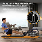 Fluid Roeitrainer Apollo Plus Rower (BT)