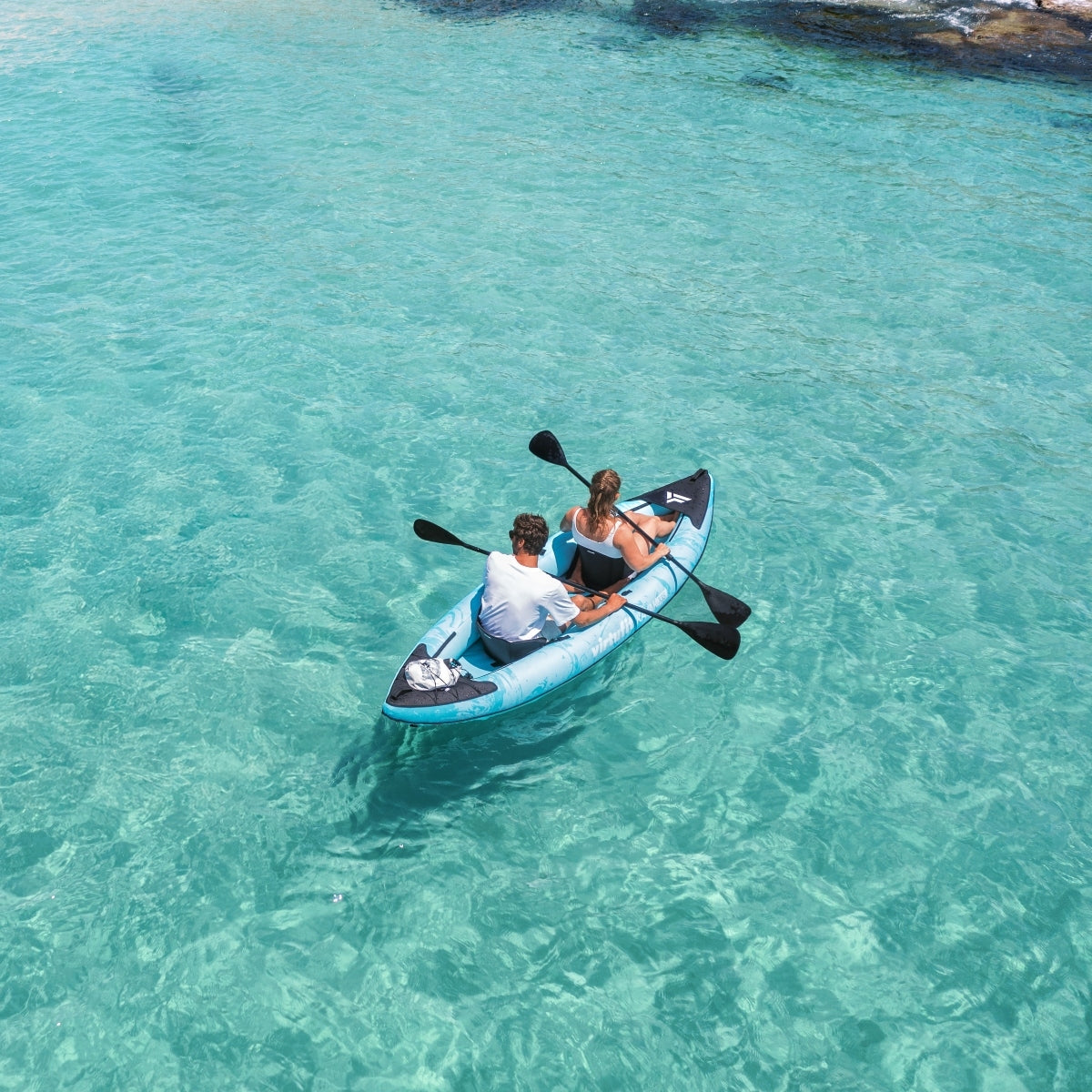 VirtuFit Kayak 335 set - Inclusief extra zitje, 2 peddels en pomp