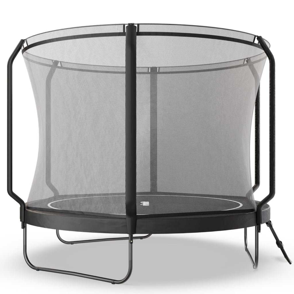 VirtuFit Premium Trampoline met Veiligheidsnet - Zwart - 305 cm