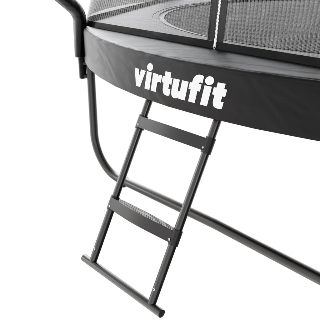 VirtuFit Premium Trampoline met Veiligheidsnet - Zwart - 305 cm