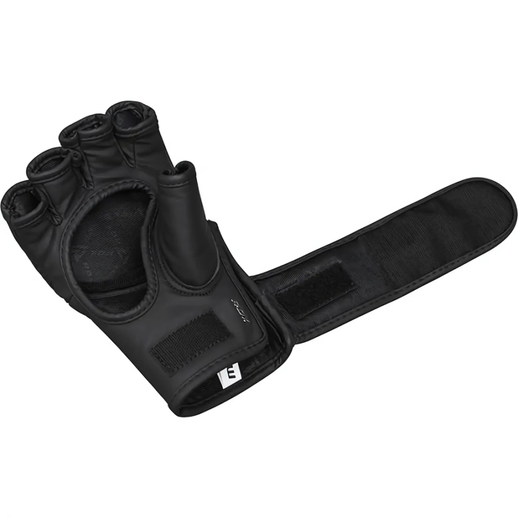 RDX Sports F15 Noir MMA Grappling Gloves - Zwart