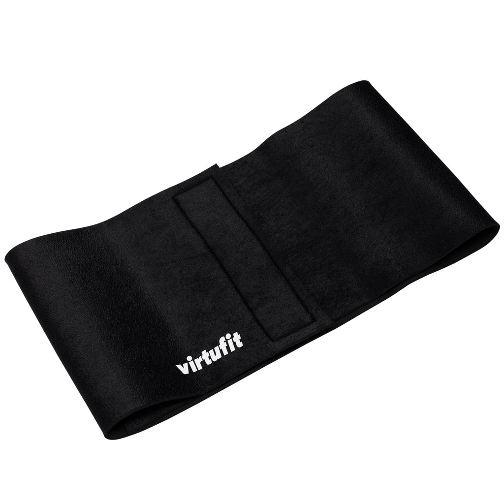 VirtuFit Afslank Tailleband Neopreen 20 - Afslankband - Waist Trainer - 20 cm - Zwart