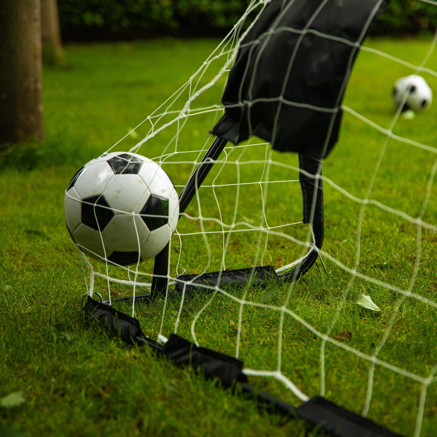 VirtuFit Voetbaldoel met Doelwand - Voetbal Goal - 180 x 120 cm