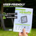 VirtuFit Verstelbare Rebounder Pro - Kickback - 84 x 84 cm