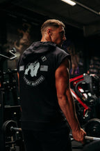 Gorilla Wear Huntley Mouwloze Hoodie - Zwart