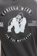 Gorilla Wear Huntley Mouwloze Hoodie - Grijs
