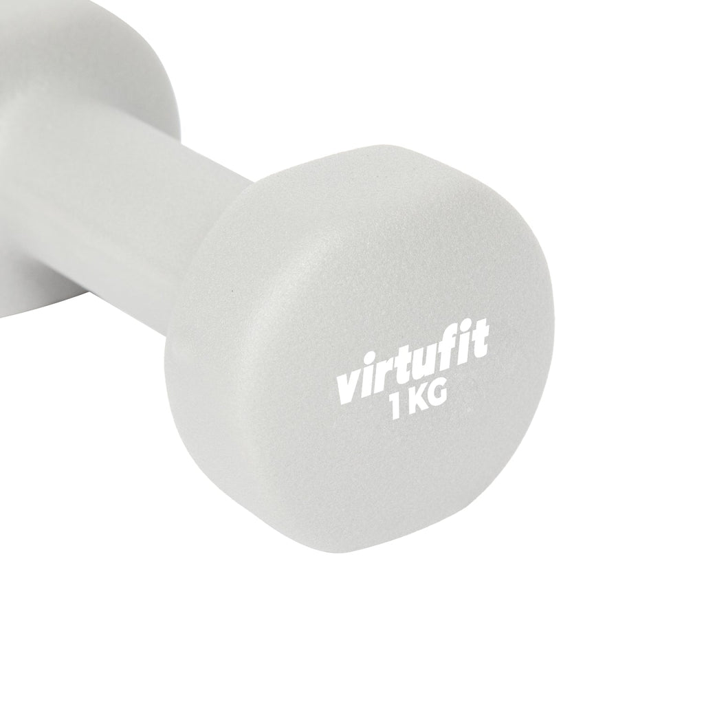 VirtuFit Vinyl Dumbbell Set Pro - 2 x 1 kg
