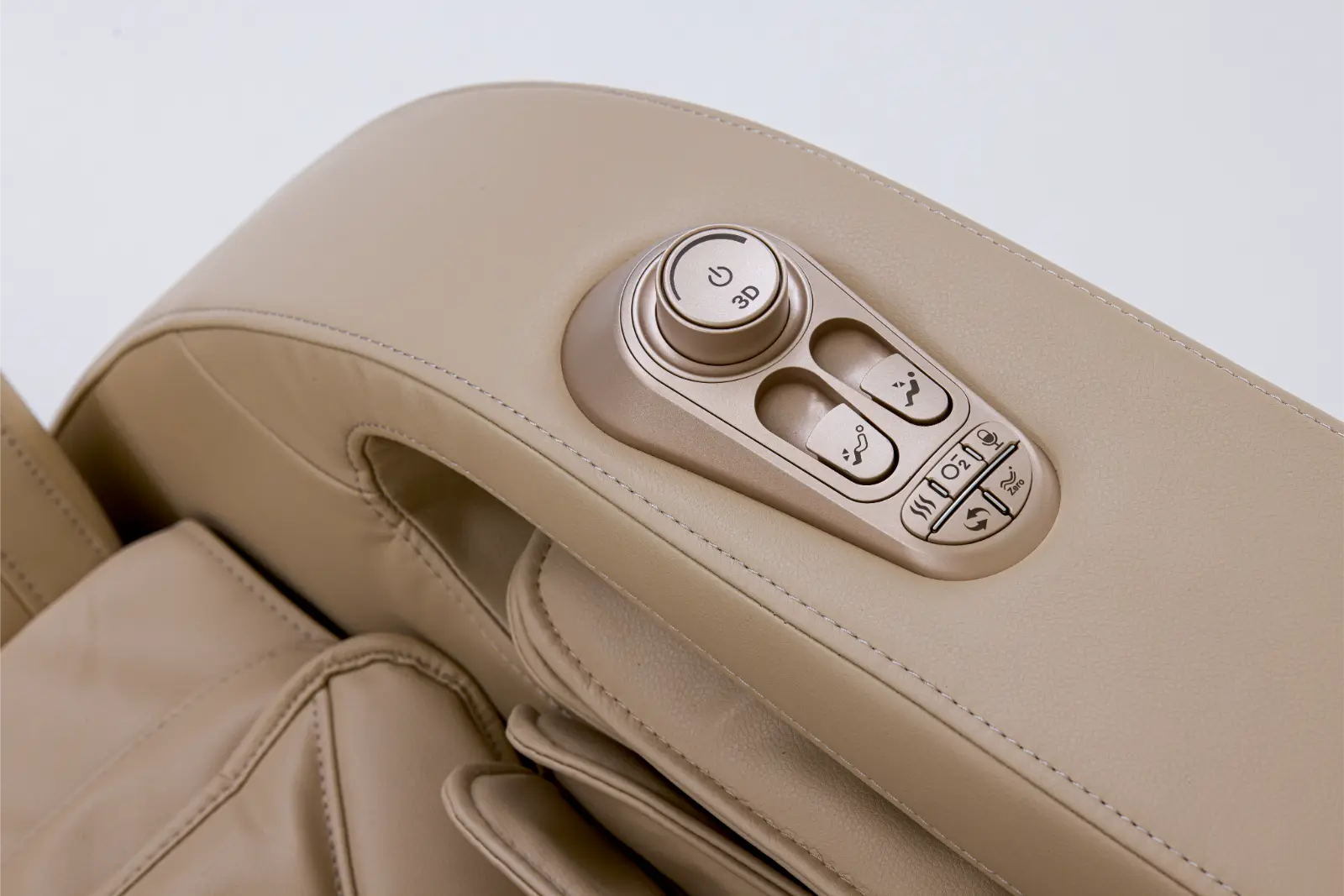 TotalSeat Massagestoel Maurizio - Beige