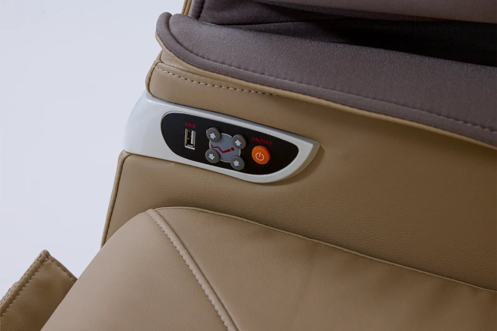 TotalSeat Massagestoel Leone - Beige
