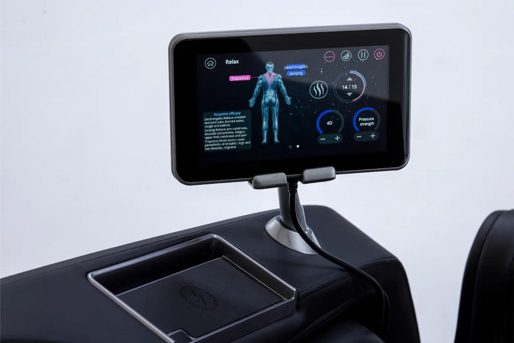 TotalSeat Massagestoel Capitana - Zwart
