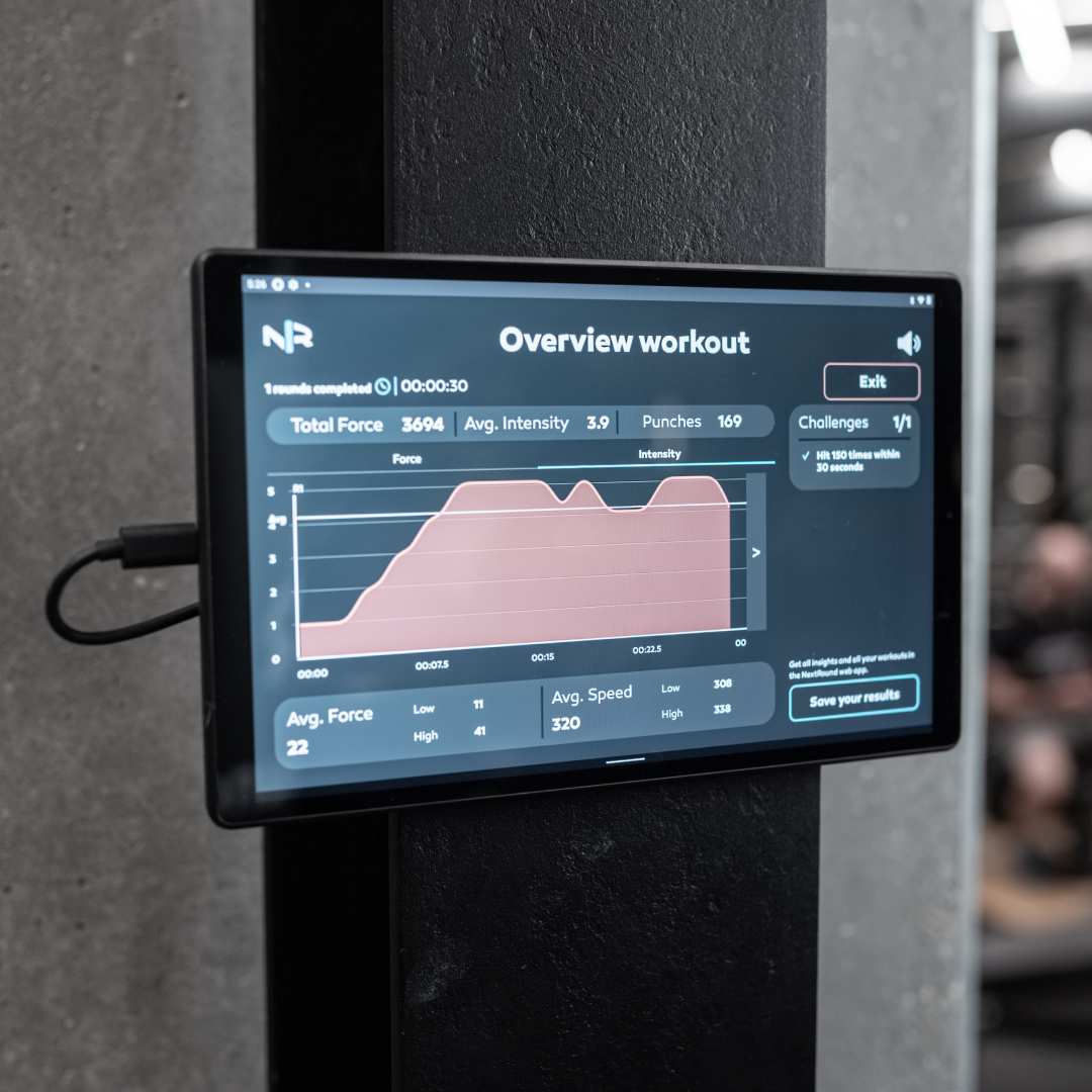 NextRound Smart Boxing Bag - Slimme Bokszak