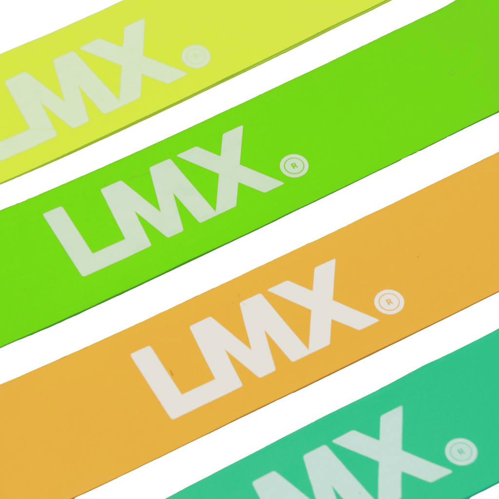 Lifemaxx LMX Mini Weerstandsband - Medium - Oranje - 10 stuks