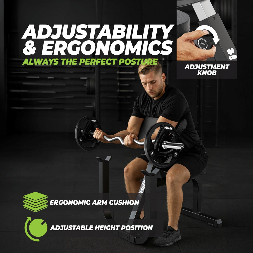 VirtuFit Preacher Curl Station - Halterbank