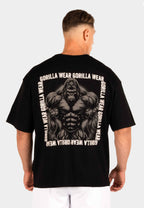 Gorilla Wear Philip Oversized T-shirt - Zwart
