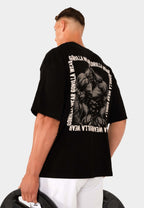 Gorilla Wear Philip Oversized T-shirt - Zwart