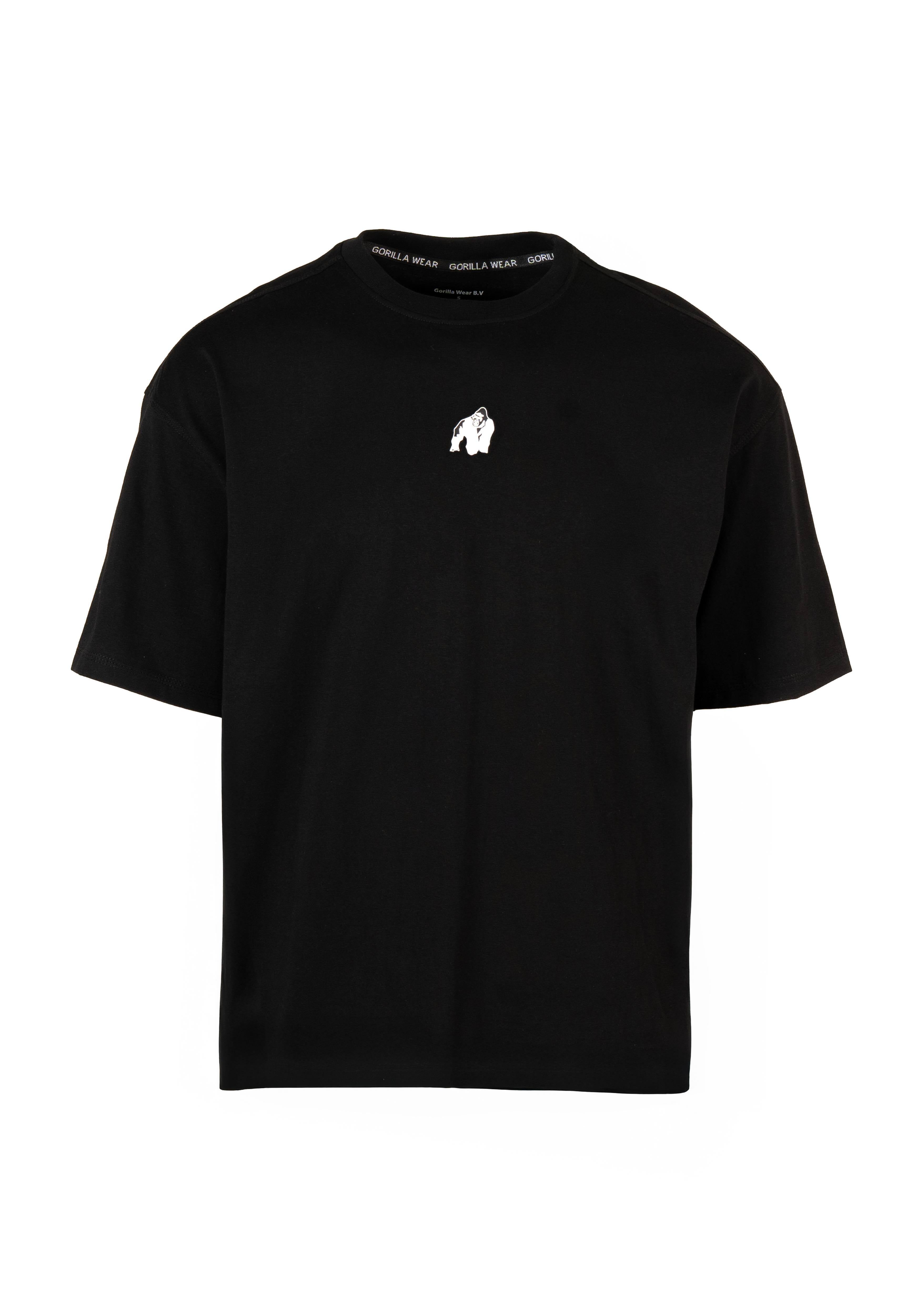 Gorilla Wear Philip Oversized T-shirt - Zwart