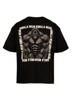 Gorilla Wear Philip Oversized T-shirt - Zwart