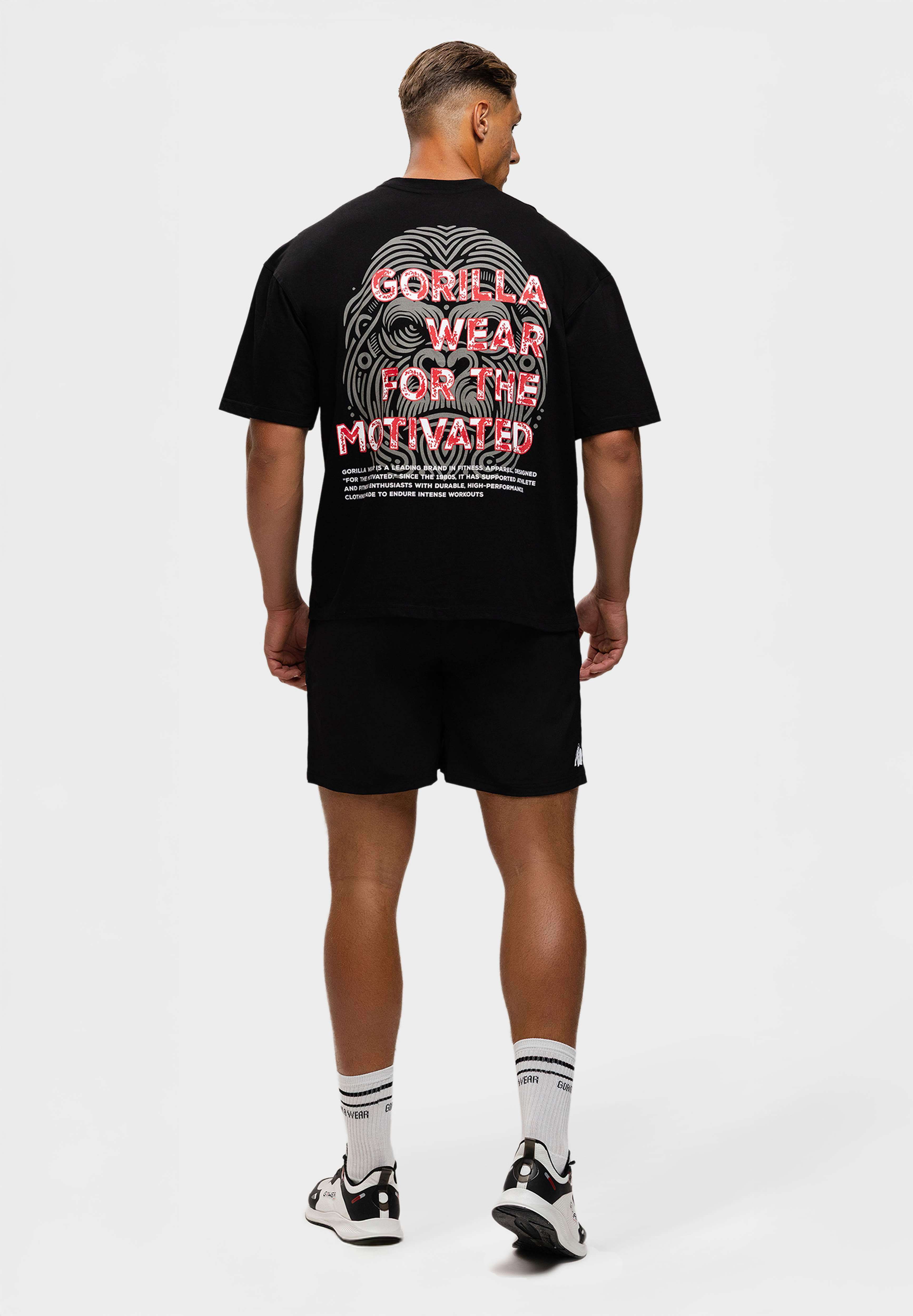 Gorilla Wear Macon Oversized T-shirt - Zwart