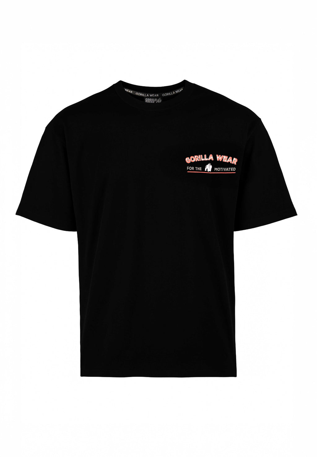 Gorilla Wear Macon Oversized T-shirt - Zwart
