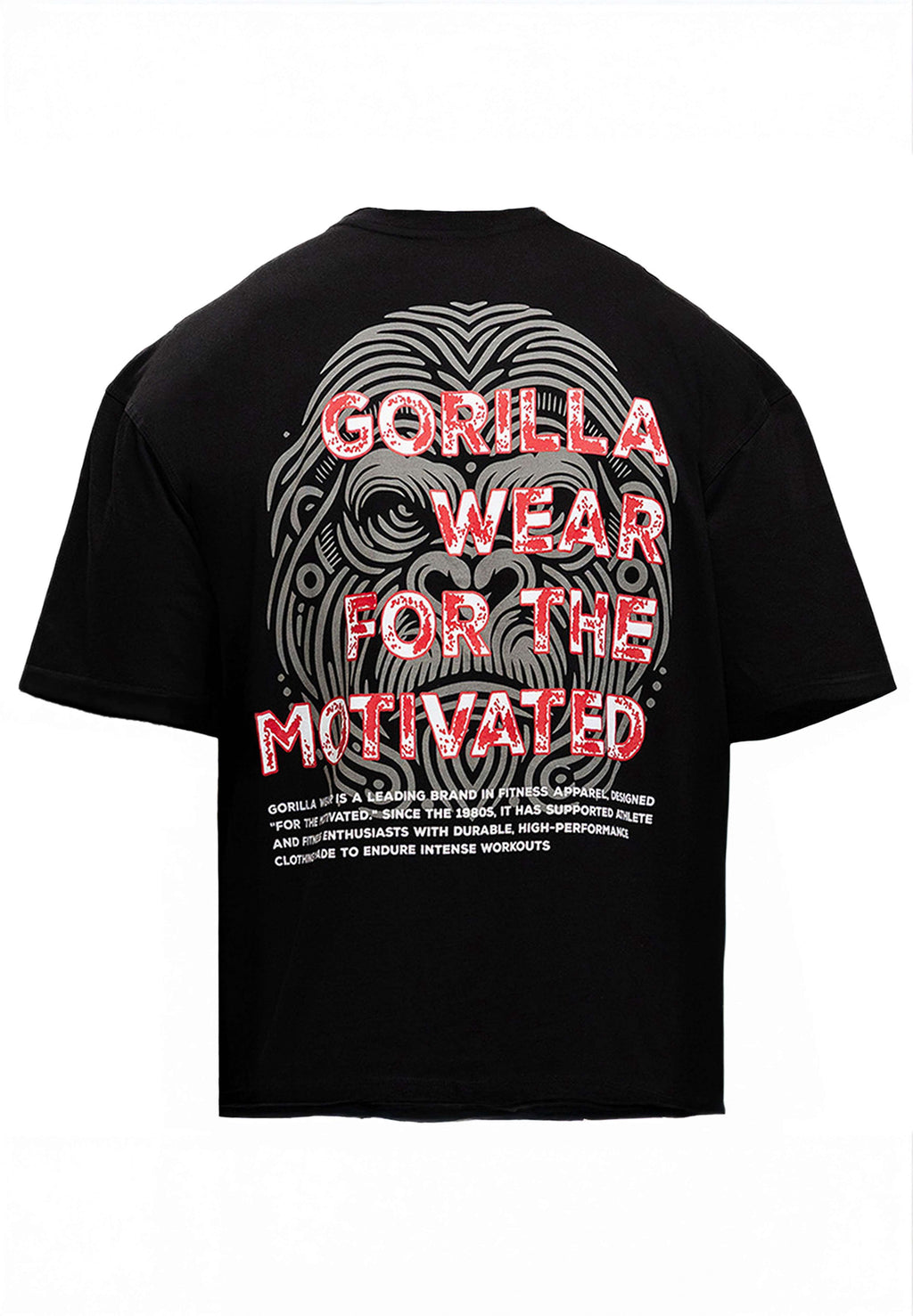 Gorilla Wear Macon Oversized T-shirt - Zwart