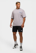 Gorilla Wear Macon Oversized T-shirt - Lichtgrijs