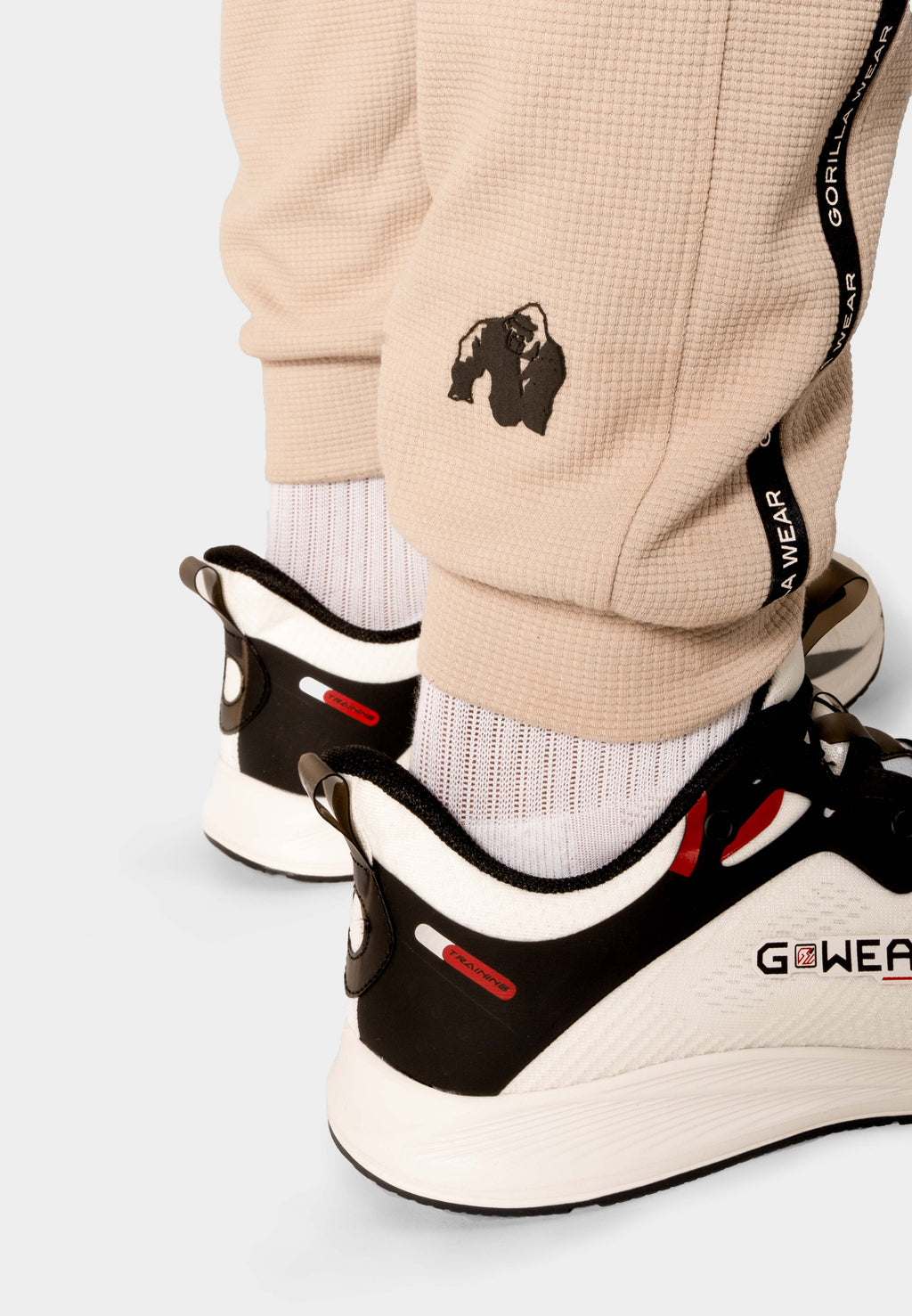 Gorilla Wear Harvey Trainingsbroek - Beige