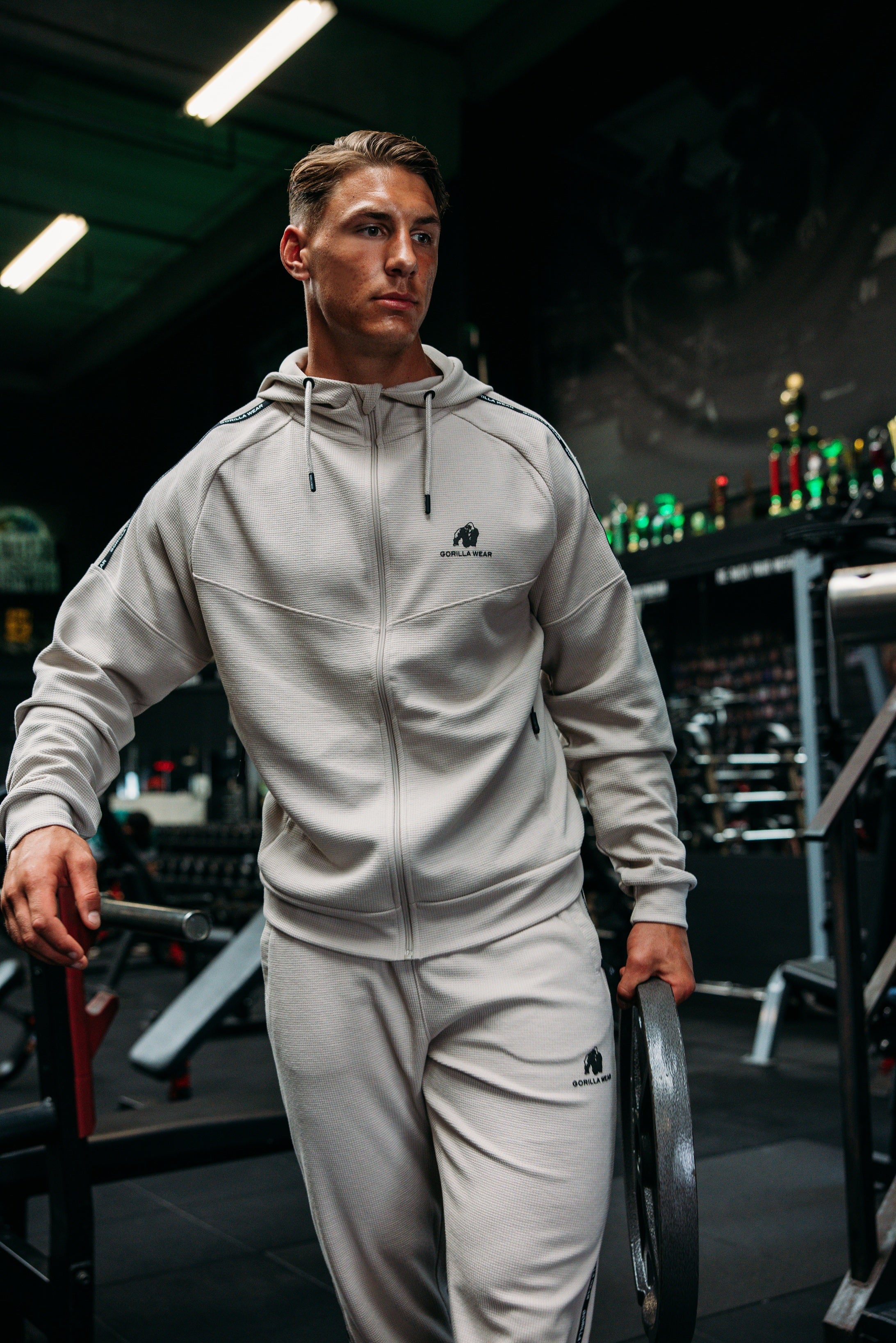 Gorilla Wear Harvey Trainingsbroek - Beige