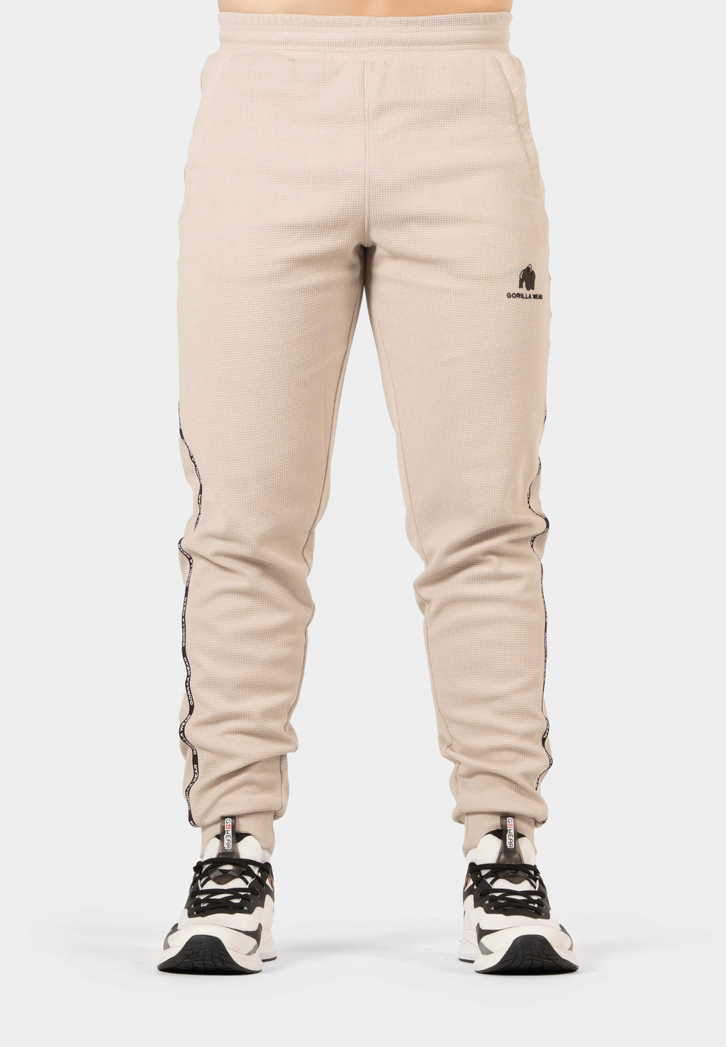 Gorilla Wear Harvey Trainingsbroek - Beige