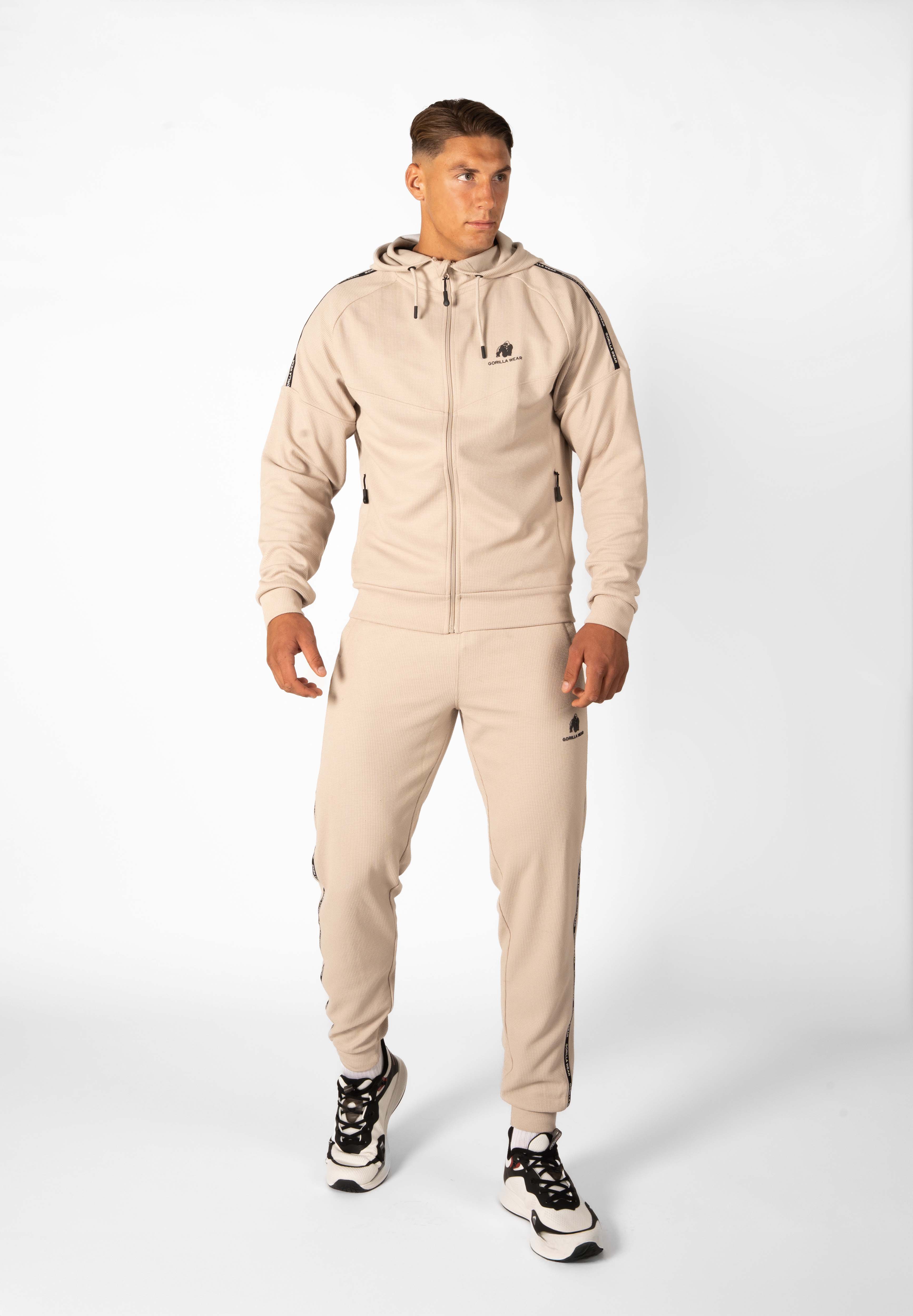 Gorilla Wear Harvey Trainingsjas - Beige