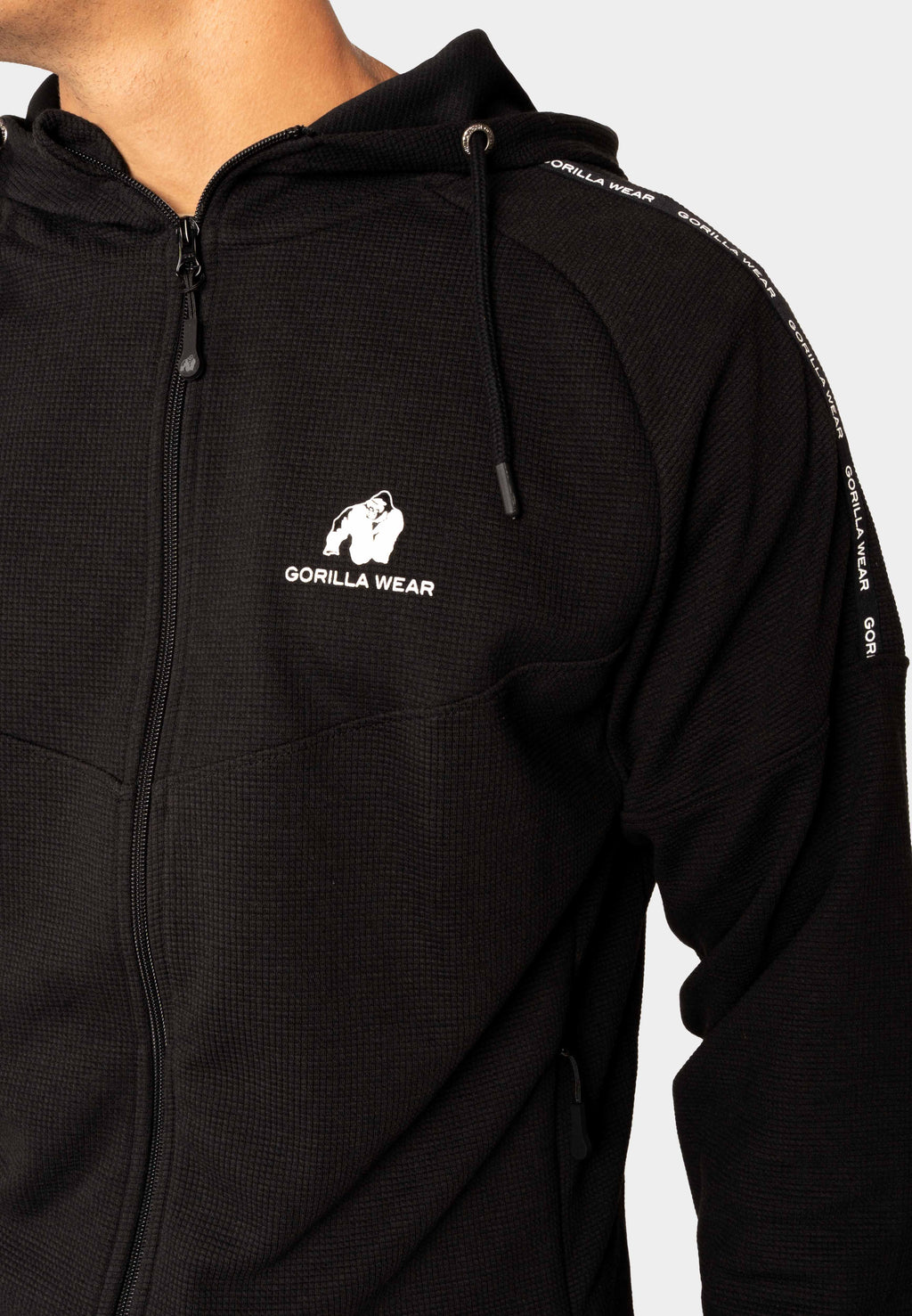 Gorilla Wear Harvey Trainingsjas - Zwart