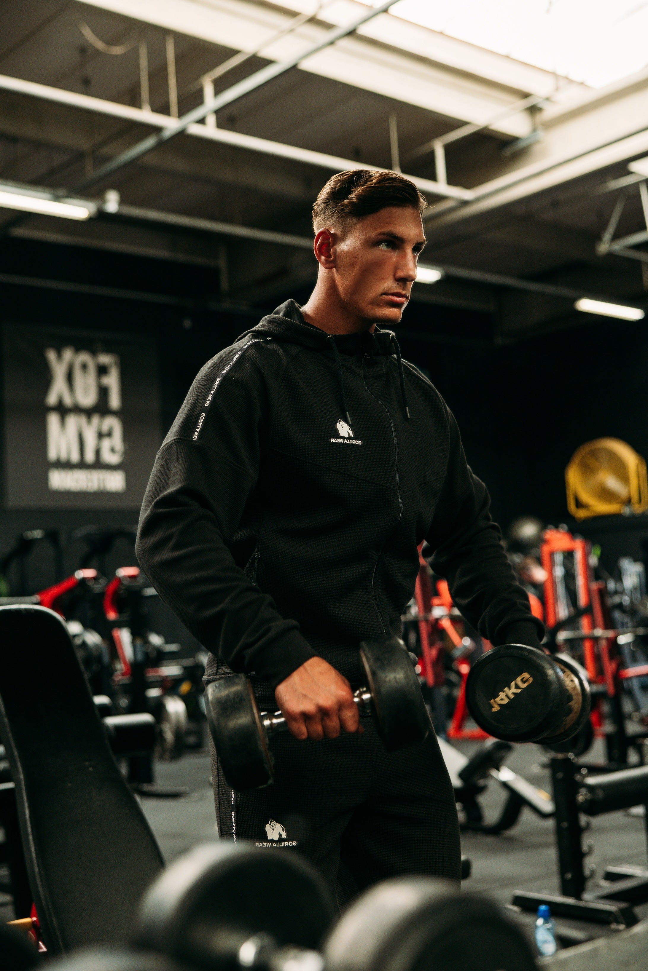Gorilla Wear Harvey Trainingsjas - Zwart